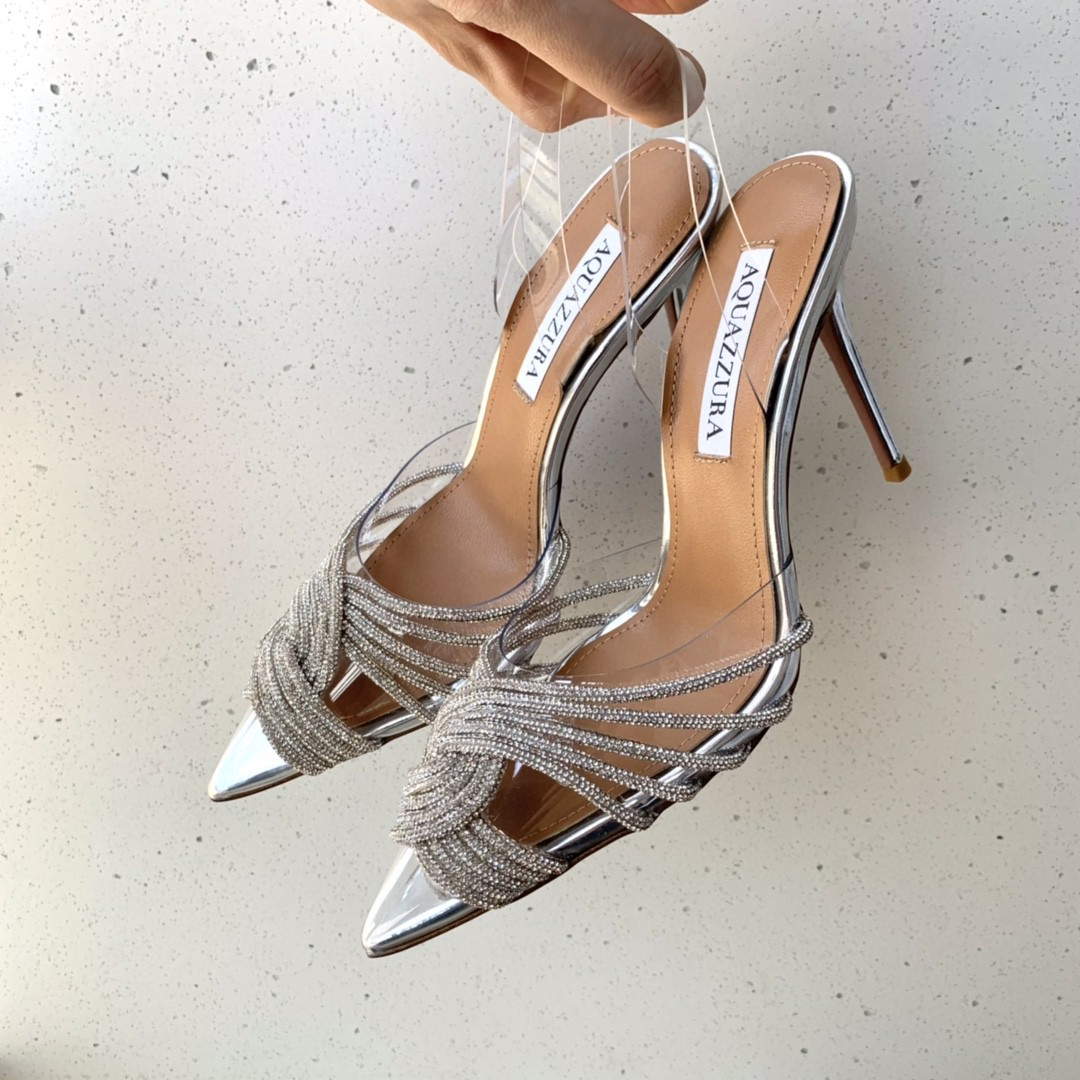 Aquazzura Golden Pineapple 22/early spring Heel 100mm A99005 - 35 - View 1