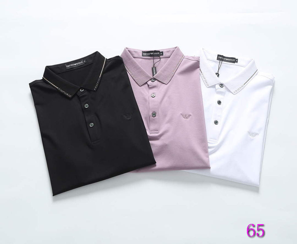 Armani Men T-shirts Designer Polo Clothing A68520