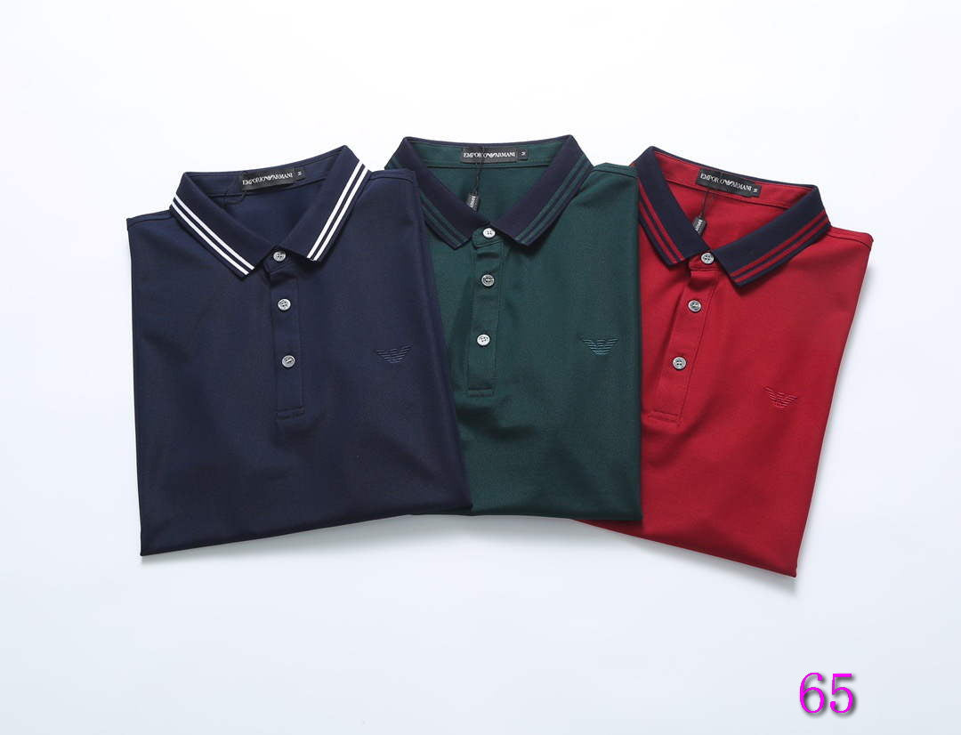 Armani Men T-shirts Designer Polo Clothing A68525