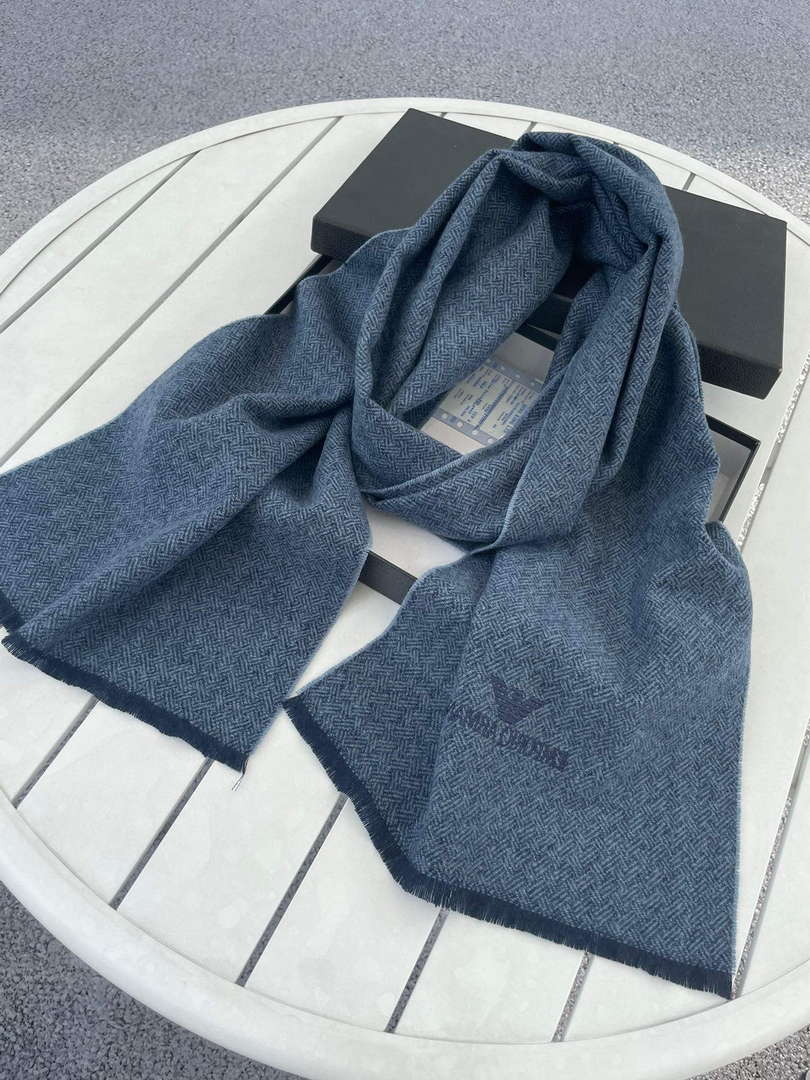 Armani Scarves Cashmere Classic Woven Scarf A99324