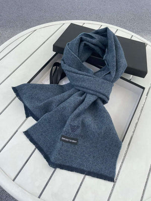 Armani Scarves Cashmere Classic Woven Scarf A99324 - Default Title - View 1