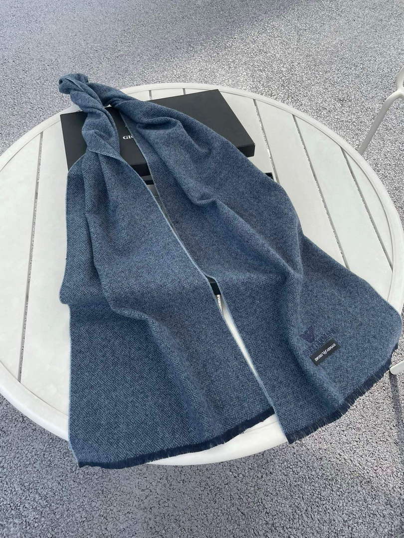 Armani Scarves Cashmere Classic Woven Scarf A99324