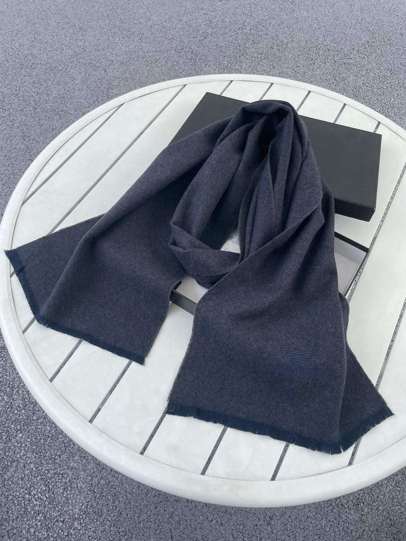 Armani Scarves Cashmere Classic Woven Scarf A99325 - Default Title - View 5