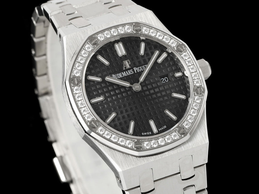 Audemars Piguet Women's 67650ST Royal Oak Quartz With Diamond AP600129