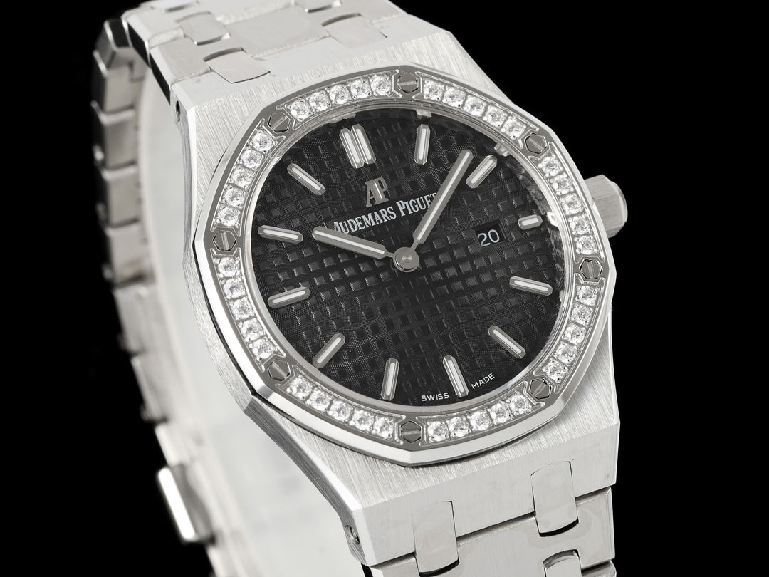 Audemars Piguet Women's 67650ST Royal Oak Quartz With Diamond AP600129