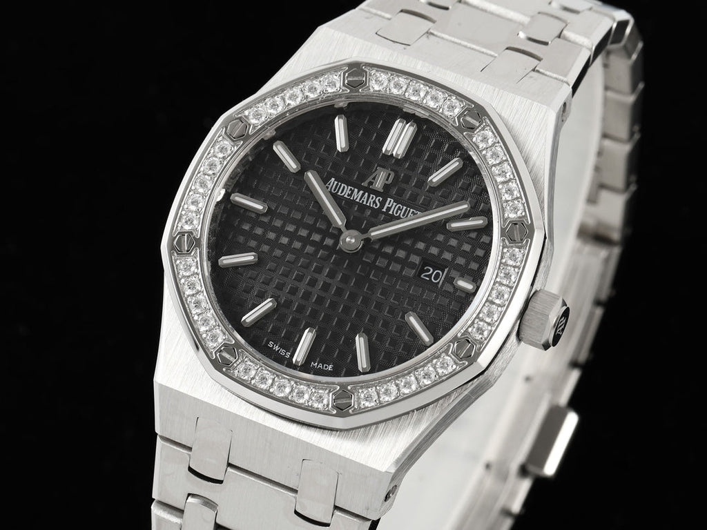 Audemars Piguet Women's 67650ST Royal Oak Quartz With Diamond AP600129