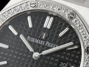 Audemars Piguet Women's 67650ST Royal Oak Quartz With Diamond AP600129 - Default Title - View 4
