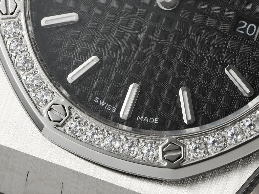 Audemars Piguet Women's 67650ST Royal Oak Quartz With Diamond AP600129