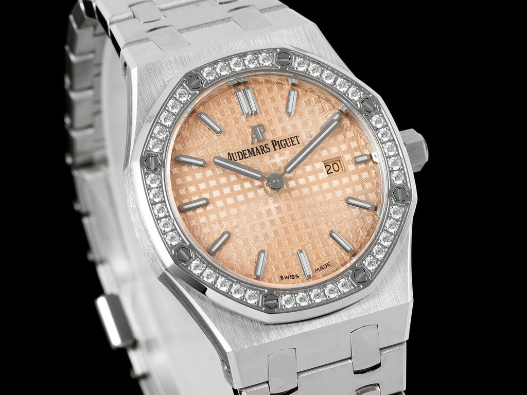 Audemars Piguet Women's 67650ST Royal Oak Quartz With Diamond AP600130
