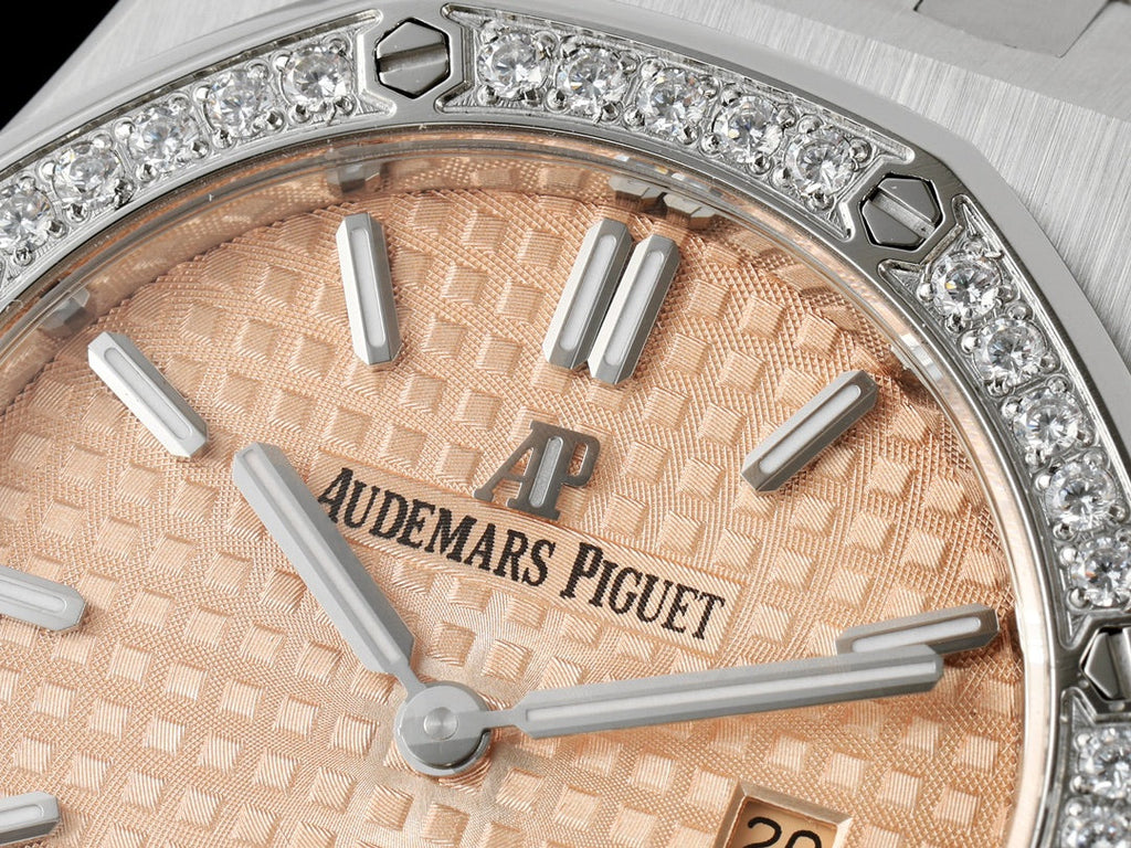 Audemars Piguet Women's 67650ST Royal Oak Quartz With Diamond AP600130