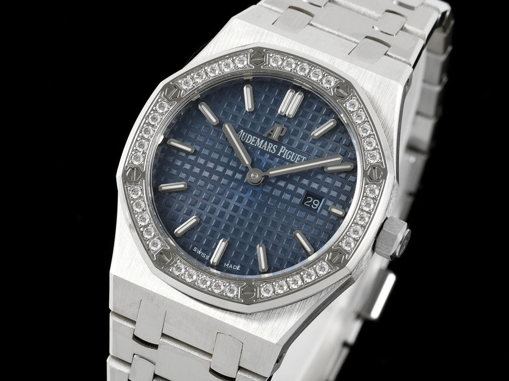 Audemars Piguet Women's 67650ST Royal Oak Quartz With Diamond AP600131