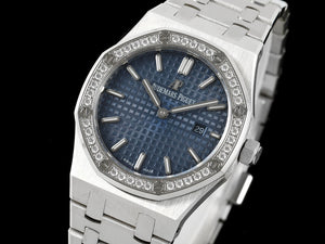 Audemars Piguet Women's 67650ST Royal Oak Quartz With Diamond AP600131 - Default Title - View 3