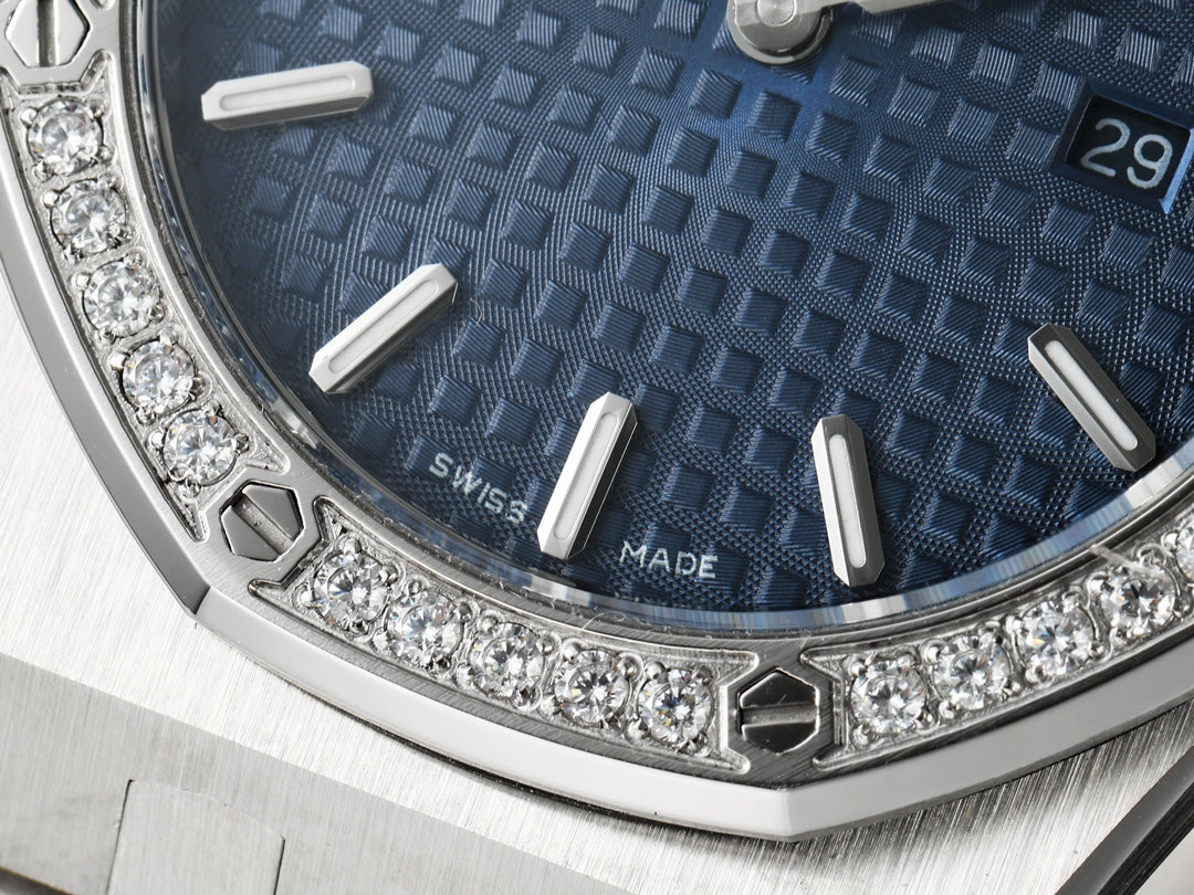 Audemars Piguet Women's 67650ST Royal Oak Quartz With Diamond AP600131