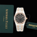 Audemars Piguet Women's 67650ST Royal Oak Quartz With Diamond AP600132 - Default Title - View 1