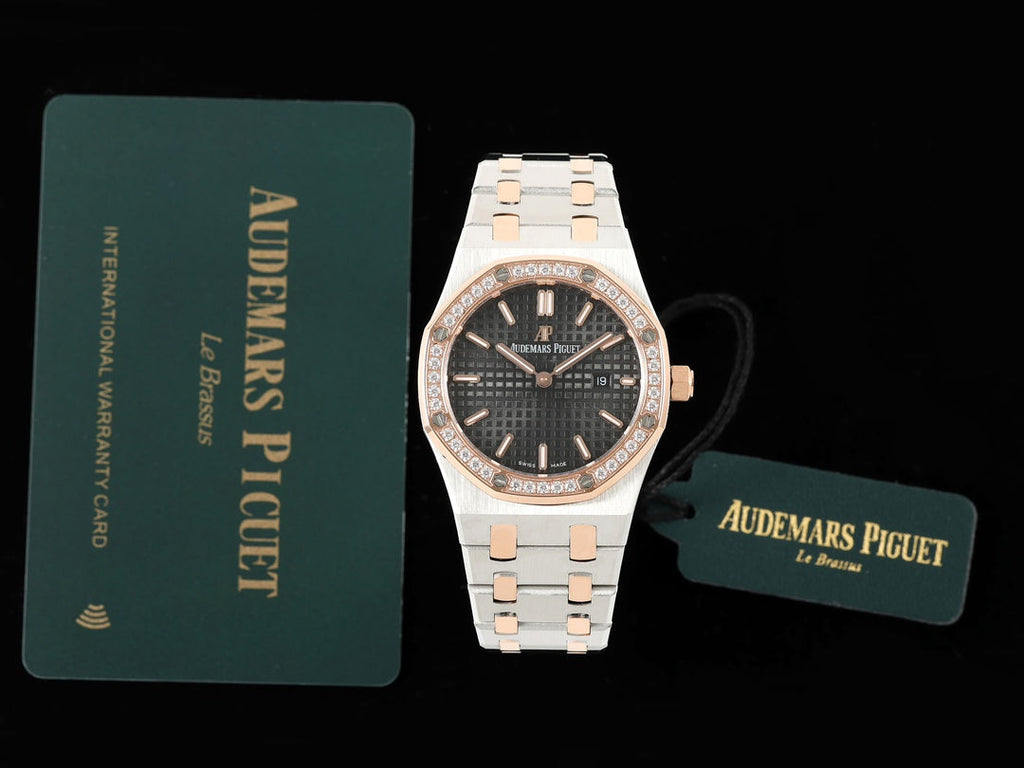 Audemars Piguet Women's 67650ST Royal Oak Quartz With Diamond AP600132