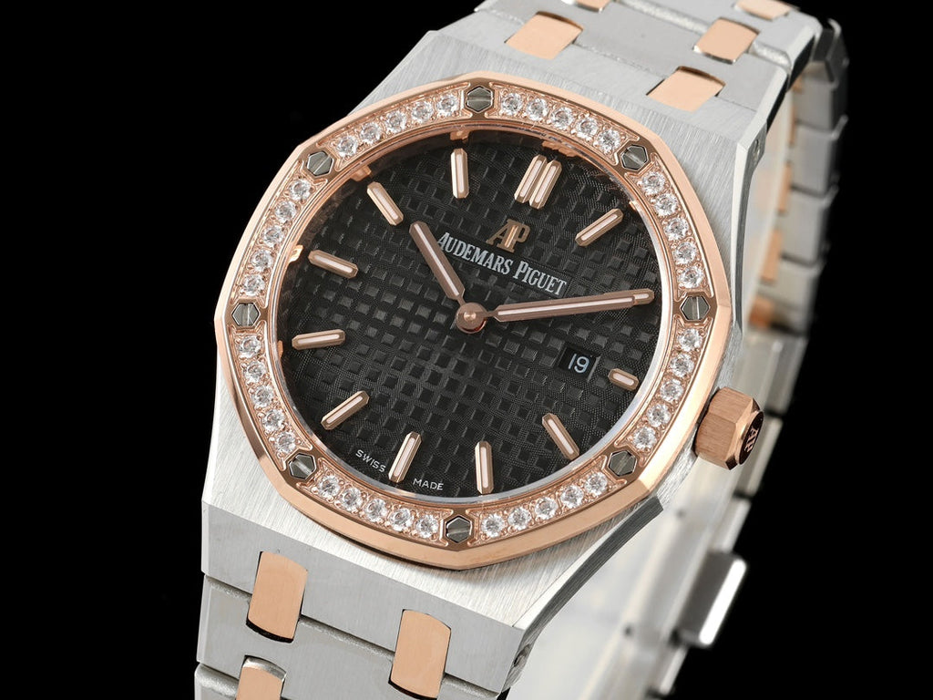 Audemars Piguet Women's 67650ST Royal Oak Quartz With Diamond AP600132