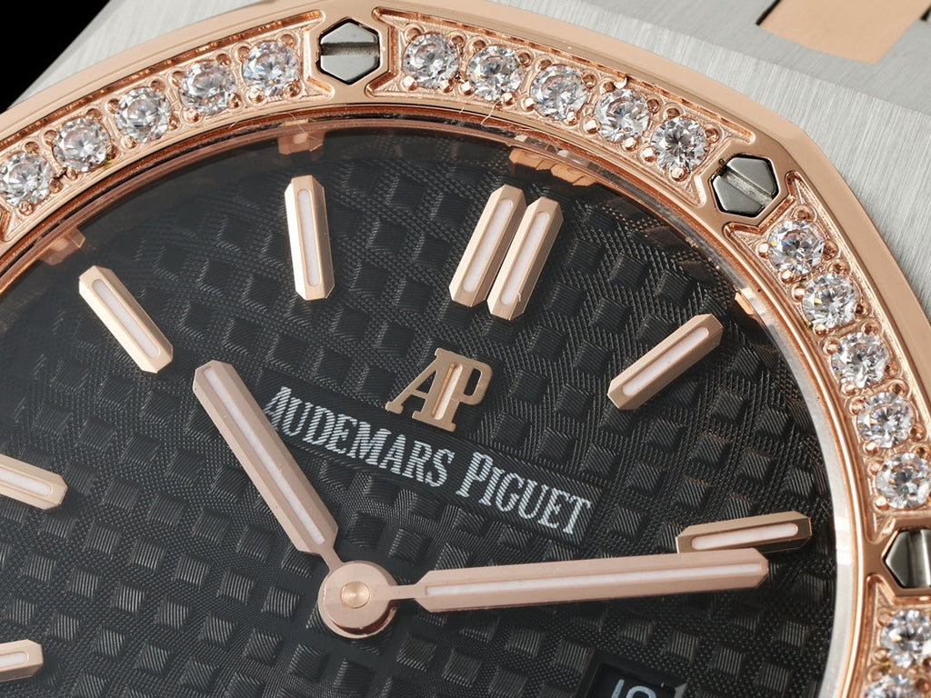 Audemars Piguet Women's 67650ST Royal Oak Quartz With Diamond AP600132