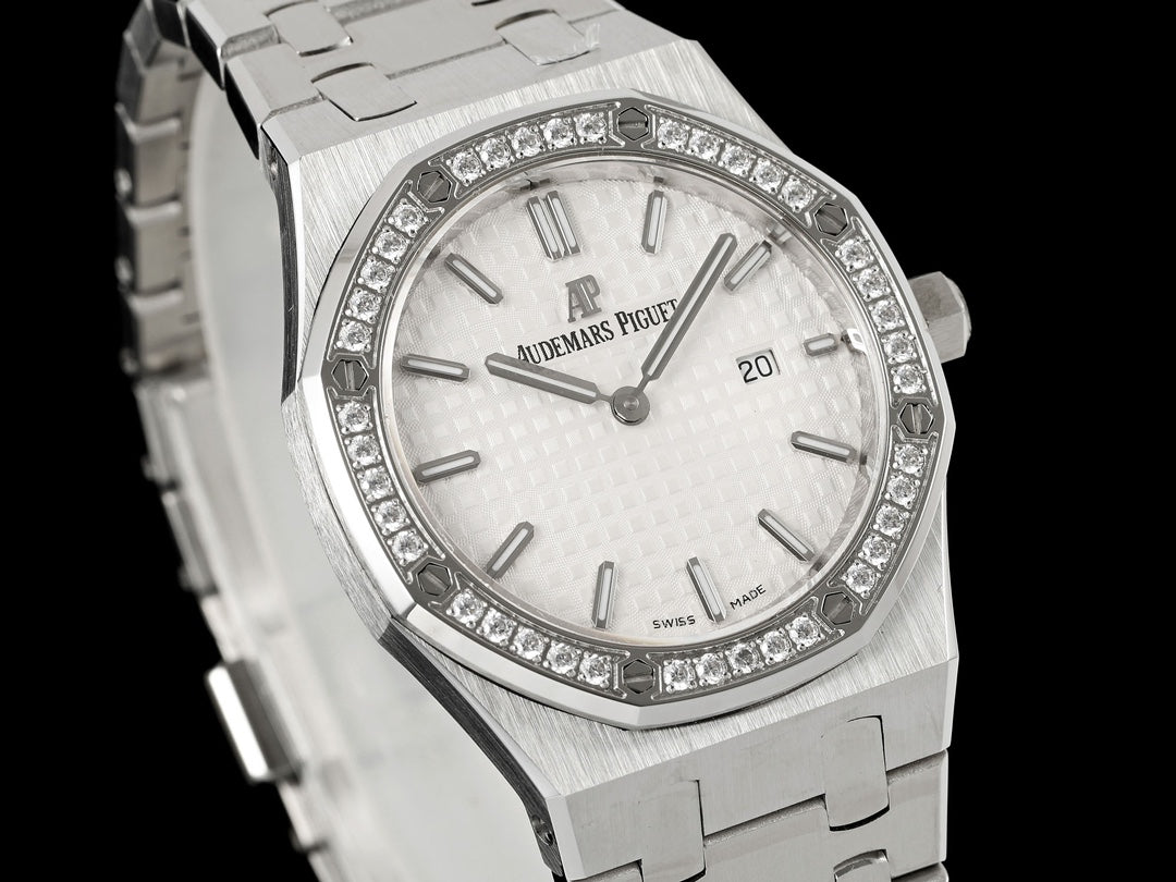 Audemars Piguet Women's 67650ST Royal Oak Quartz With Diamond AP600133