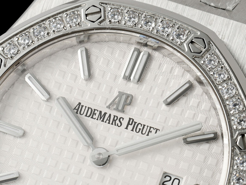 Audemars Piguet Women's 67650ST Royal Oak Quartz With Diamond AP600133