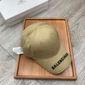 Balenciaga 529192310 Cap black white Classic Baseball Cap with Balenciaga embroidered logo B990021 - Default Title - View 1