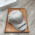 Balenciaga 529192310 Cap black white Classic Baseball Cap with Balenciaga embroidered logo B990032