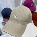 Balenciaga 529192310 Cap black white Classic Baseball Cap with Balenciaga embroidered logo B990045 - Default Title - View 1