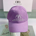 Balenciaga 529192310 Cap black white Classic Baseball Cap with Balenciaga embroidered logo B990069 - Default Title - View 1