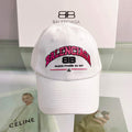 Balenciaga 529192310 Cap black white Classic Baseball Cap with Balenciaga embroidered logo B990070