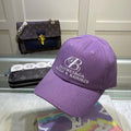 Balenciaga 529192310 Cap black white Classic Baseball Cap with Balenciaga embroidered logo B990087 - Default Title - View 1