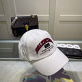 Balenciaga 529192310 Cap black white Classic Baseball Cap with Balenciaga embroidered logo B990091 - Default Title - View 1