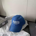 Balenciaga 529192310 Cap black white Classic Baseball Cap with Balenciaga embroidered logo B990096 - Default Title - View 1