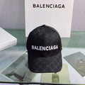 Balenciaga 529192310 Cap black white Classic Baseball Cap with Balenciaga embroidered logo B990117