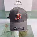 Balenciaga 529192310 Cap black white Classic Baseball Cap with Balenciaga embroidered logo B990121 - Default Title - View 1