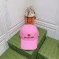 Balenciaga 529192310 Cap black white Classic Baseball Cap with Balenciaga embroidered logo B990125 - Default Title - View 1