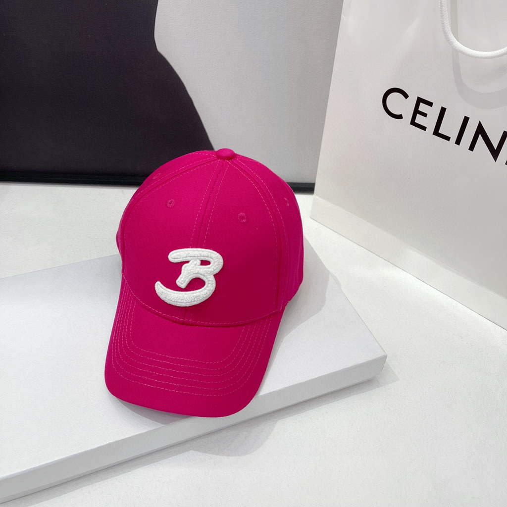 Balenciaga 529192310 Cap black white Classic Baseball Cap with Balenciaga embroidered logo B990134 - Default Title - View 1