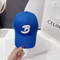 Balenciaga 529192310 Cap black white Classic Baseball Cap with Balenciaga embroidered logo B990135 - Default Title - View 1