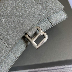 Balenciaga 592833 Flash drilling Hourglass XS Handbag Box Gray - Default Title - View 5