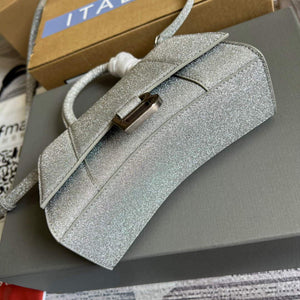 Balenciaga 592833 Flash drilling Hourglass XS Handbag Box Gray - Default Title - View 6