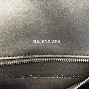 Balenciaga 593546 Hourglass Small Top Handle Bag Black - Default Title - View 8