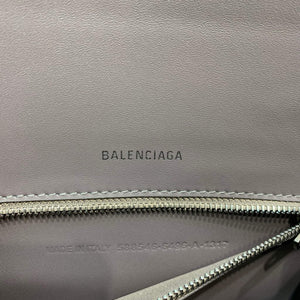Balenciaga 593546 Hourglass Small Top Handle Calfskin Bag Gray - Default Title - View 8