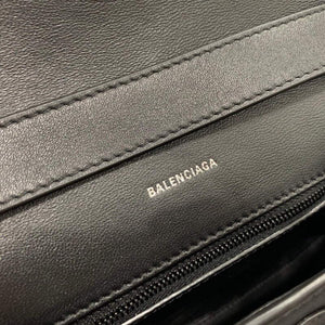 Balenciaga 671355 Women's Downtown XS Shoulder Bag Black buckle - Default Title - View 8