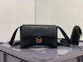 Balenciaga 671355 Women's Downtown XS Shoulder Bag Black