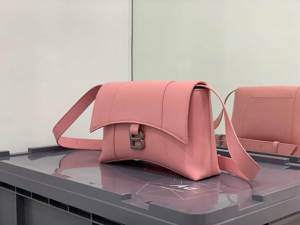 Balenciaga 671355 Women's Downtown XS Shoulder Bag Pink