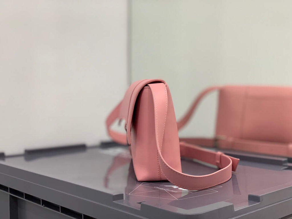 Balenciaga 671355 Women's Downtown XS Shoulder Bag Pink