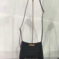 Balenciaga 695589 Women's XX Small Hobo Bag Crocodile Embossed Black - Default Title - View 1