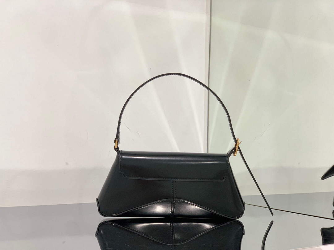 Balenciaga 695645 Women's XX Small Flap Bag Black