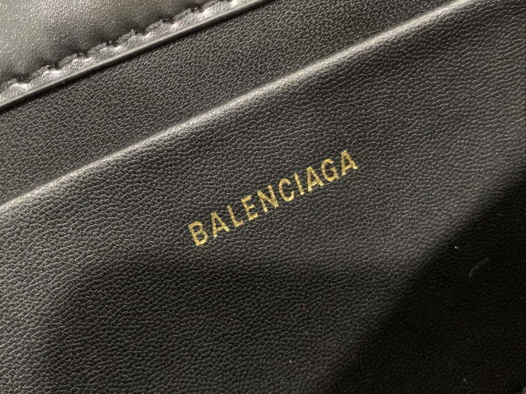 Balenciaga 695645 Women's XX Small Flap Bag Black