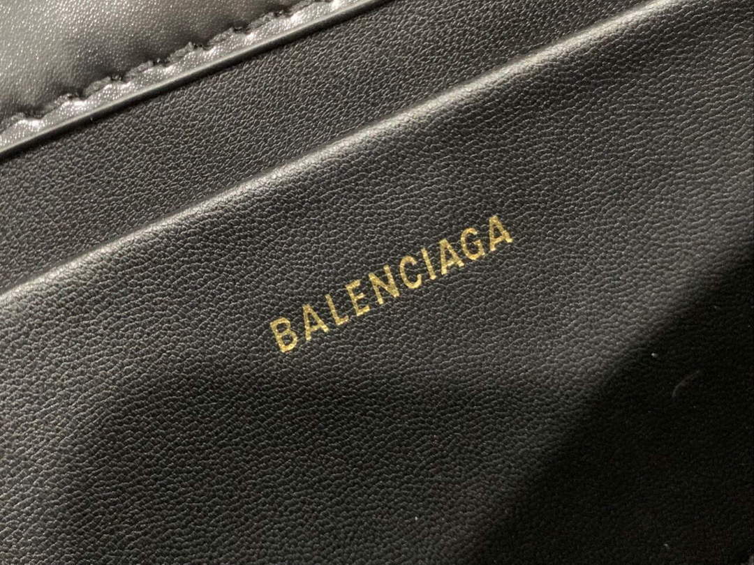 Balenciaga 695645 Women's XX Small Flap Bag Black