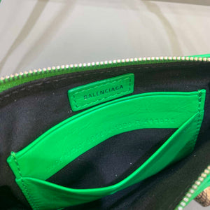 Balenciaga 6940271VG9 Le Cagole Mini Multipouch in Green Arena lambskin - Default Title - View 8