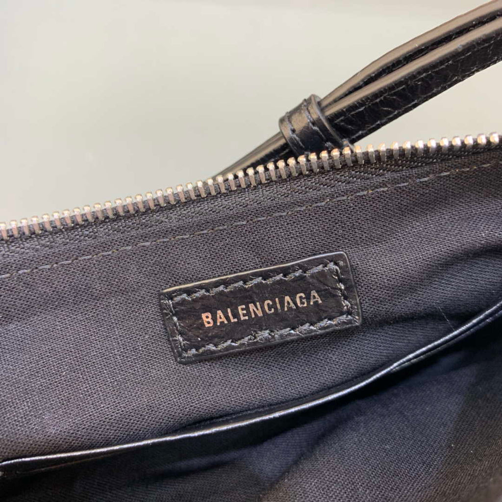 Balenciaga 6940271VG9 Le Cagole Mini Multipouch in black Arena lambskin